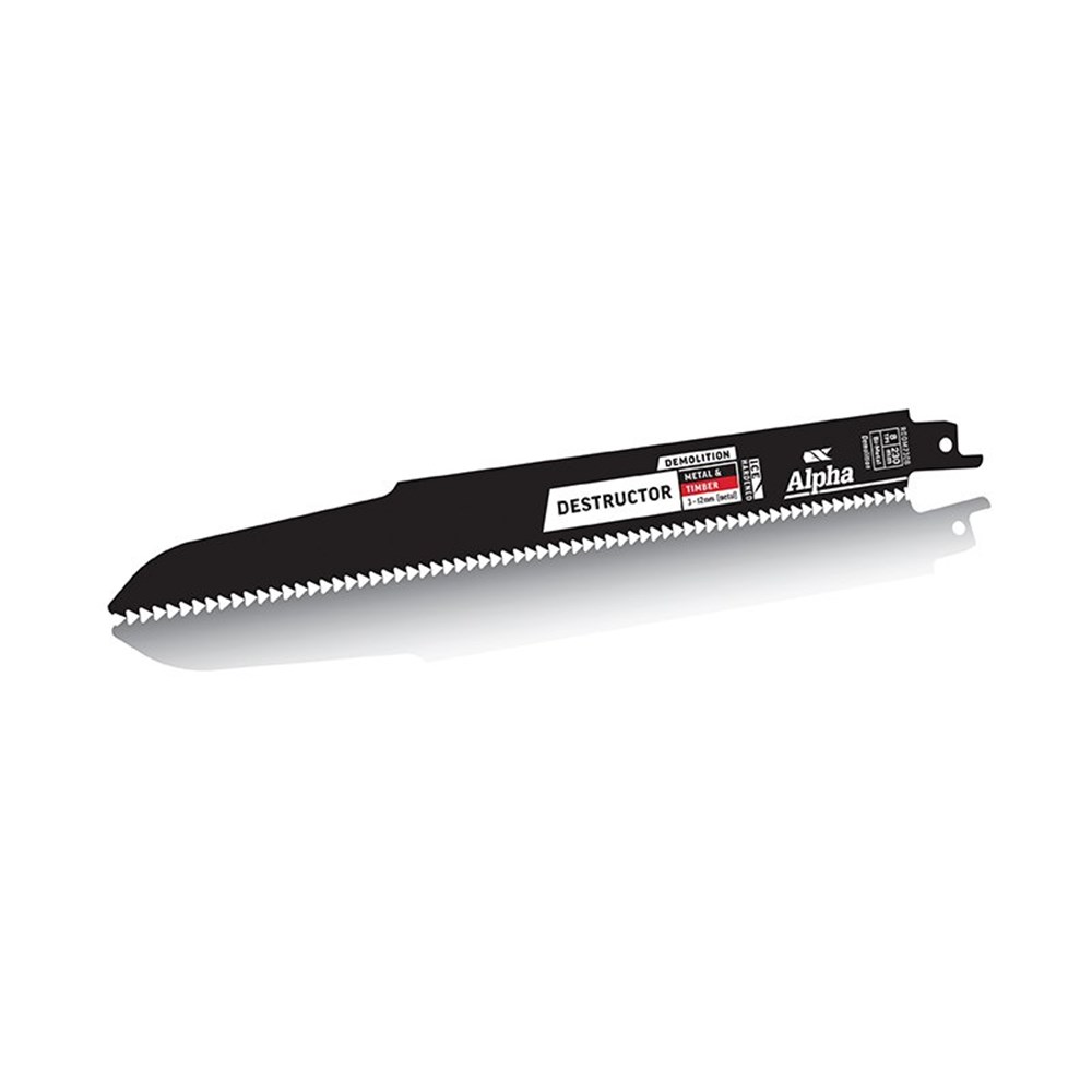 DEWALT EXTREME RECIPRO BLADES - GENERAL PURPOSE 225MM - PKT5